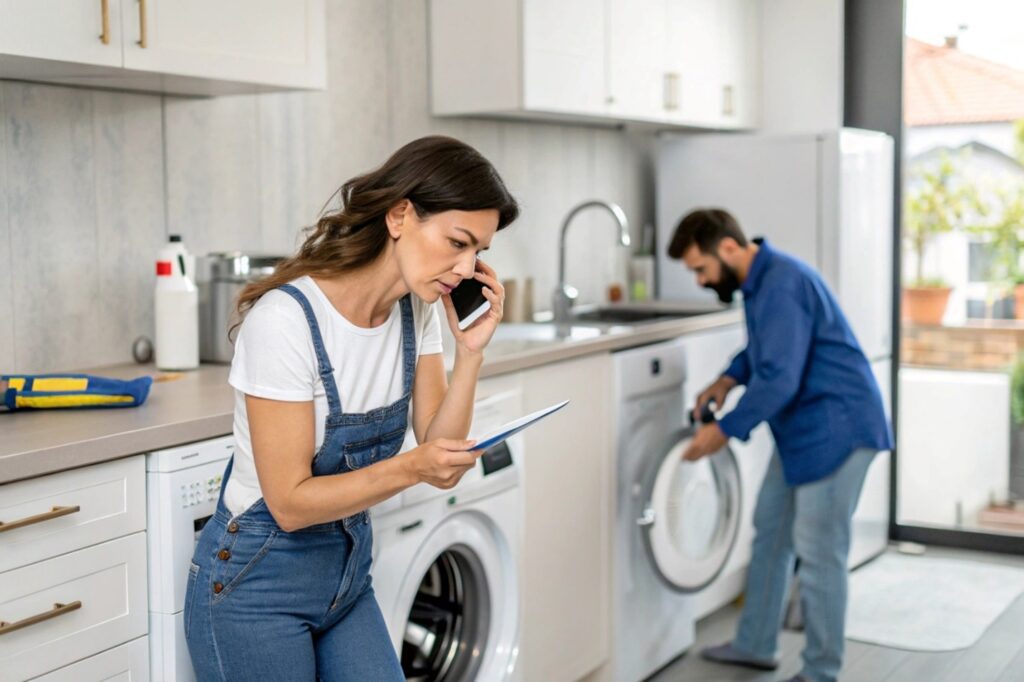 مشکلات رایج لباسشویی کنوود و راه حل‌ها